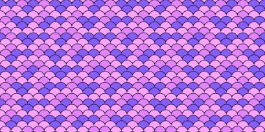 Canlı pembe balık pulu deseni. Tekstil tasarımı, arka plan ve tuhaf projeler için mükemmel..