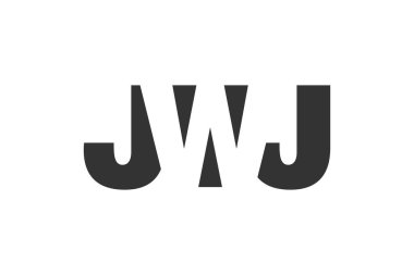 JWJ logo tasarımı. İlk harf J W J Kalın yazı tipi. Teknolojik girişimler, danışmanlık, kurumsal markalaşma için. Yaratıcı şirket adı, manşet başlıkları tipografi kimliği, moda logoti tipi. Vektör illüstrasyonu.