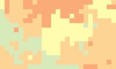 Soyut piksel sanat arkaplanı. Yumuşak pastel renkler dinamik, organik desenlerle harmanlanır. İnternet sitesi afişleri, uygulama tasarımları ya da modern markalar için ideal. Sakinlik, sıcaklık ve yaratıcılığı çağrıştırıyor..