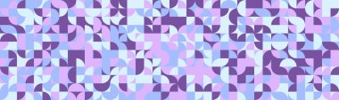 Pastel renkleri sakinleştiren soyut geometrik desen. Arkaplan, tekstil, web sitesi tasarımı veya sunumlar için mükemmel.