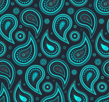 Paisley Vintage, sayfa çiz. Karmaşıklık sezonluk ve kıvrım geleneği. Buta Henna 'da zahmetsiz doku. Akan soyutlarla moda düğünü.