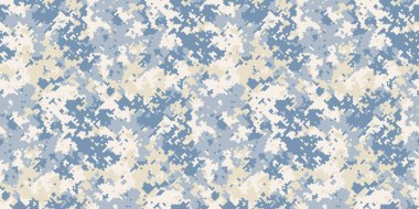 Çağdaş tarzla ilgili avcı tekrarı. Şehir maskesi ile tekstil savaşı. Sanal bir yatay savaş malzemesi. Duvar kâğıdı stili ile birlikte eski moda renkler..