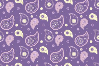 Tasarımcı gerçeküstüde yatay çabasız. Hint vektörünü saran desen. Lüks, hassas moda boteh. Kaligrafi materyali ve klasik eski moda.