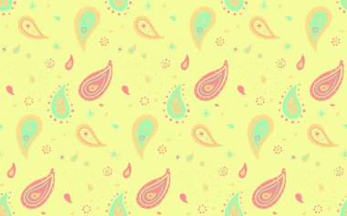 Eski moda kıyafetleri soyut ama. Doku festivali doğunun sonu yok. Dekorasyon desenine göre yerli bir fikir. Boya yaprakları, kıvrımlı tekstil.