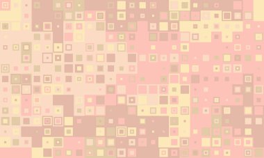 Soyut pastel kare desen. Yumuşak, sakinleştirici tasarım web sitesi geçmişi, sunumları veya tekstil baskıları için mükemmeldir.