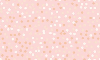 Beyaz ve bej tonlarında dağınık noktalarla süslenmiş enfes pastel bir arka plan..