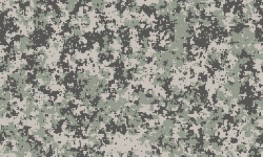 Soyut dijital kamuflaj modeli. Özgeçmiş, tekstil ya da askeri temalı tasarımlar için çok yönlü dikişsiz doku ideal. Tarafsız tonlar modern, yetersiz bir estetik sunar.