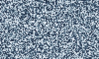 Mavi tonlarda soyut pikselleşmiş doku. Arkaplan, web sitesi tasarımı veya dijital sanat projeleri için ideal.
