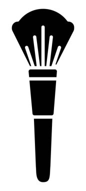 Projenizi bu şık, minimalist makyaj fırçası silüetiyle yükseltin. Güzellik endüstrisi logoları, kuaför pazarlama ve cilt ikonları için idealdir. Profesyonel tarz ve modern zarafet sunar..