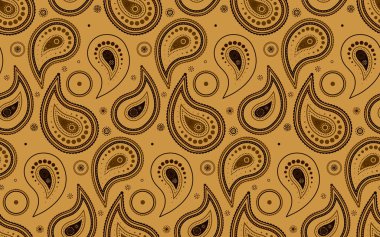 Tekrarlama desenli bir moda tasarladı. Süslü tasarım tasarımcısı. Eko boho güzel bir doku. Yerli kıvırcık gömlek çiçeği.