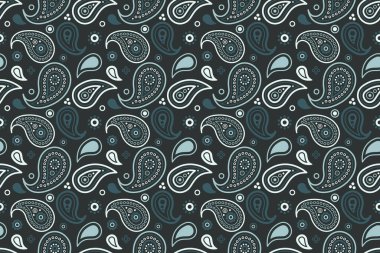 Güzellik motifi ile renkli çiçekler. Kusursuz bir geçmişi olan paisley tropikal. Tuval renkleri, yaz tekrarı. Yazdırma grafiği olarak etnik geometrik.