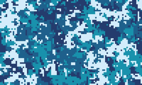 Soyut dijital kamuflaj deseni havalı mavi ve beyazlarla. Geçmişi, tekstili ya da teknolojik tasarımları için mükemmel. Kusursuz tekrar eden döşeme dokusu gizem ve gizlilik hissi uyandırır..