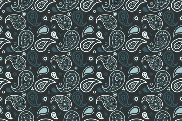 Güzellik motifi ile renkli çiçekler. Kusursuz bir geçmişi olan paisley tropikal. Tuval renkleri, yaz tekrarı. Yazdırma grafiği olarak etnik geometrik.