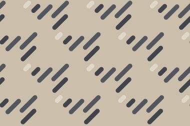 Soyut geometrik dikişsiz desen. Bej, gri ve açık beyazın nötr renk paleti arka plan, tekstil veya web sitesi tasarımı için ideal sofistike, minimalist bir tasarım yaratır..