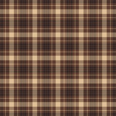 Klasik tartan kumaş vektörü geleneksel kontrol düzenini vurguluyor, editoryal grafikler, yaşam tarzı markalaşması ve dijital yüzeyler için uygun.