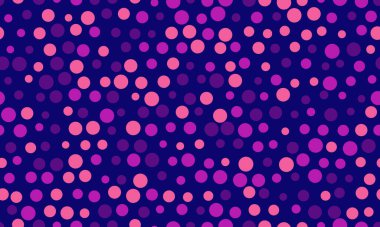 Soyut geometrik polka nokta deseni ve tekrarlanan yuvarlak noktalar. Tekstil baskıları, modaya uygun duvar kağıtları ve yaratıcı poster arkaplanları için harika..