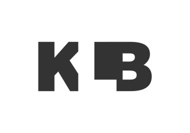KLB logo tasarımı. İlk harf K L B kalın yazı tipi teknoloji girişimleri, danışmanlık, kurumsal markalaşma. Yaratıcı şirket adı, manşet başlıkları tipografi kimliği, moda logoti tipi. Vektör illüstrasyonu.
