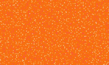 Turuncu ve pembenin değişik tonlarında dağınık küçük noktalar içeren canlı turuncu arka plan. İnternet sitesi afişleri, sosyal medya paylaşımları ya da enerjik bir tasarım gerektiren baskı projeleri için mükemmel..