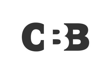 CBB logo tasarımı. İlk harf C B B kalın yazı tipi teknoloji girişimleri, danışmanlık, kurumsal markalaşma. Yaratıcı şirket adı, manşet başlıkları tipografi kimliği, moda logoti tipi. Vektör illüstrasyonu.