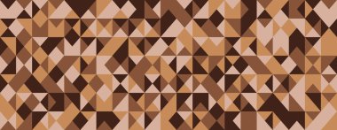 Topraksı kahverengi üçgenlerin soyut geometrik deseni. Özgeçmiş, tekstil ya da modern markalaşma için mükemmel çok yönlü bir tasarım. Bu görüntü sıcaklık, istikrar ve sofistike duyguları çağrıştırıyor..