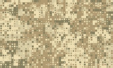 Soyut bej ve zeytin yeşili pixelated mozaik. Geçmişi, web sitesi tasarımı ya da modern tekstil baskıları için mükemmel. Dijital verileri, kamuflajı veya karmaşık sistemleri temsil eder.