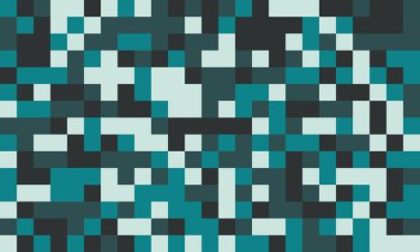 Canlı ve süslü renklerle simetrik küp ızgarası. Posterler, kumaş ya da materyal tasarımı için modern, dokulu bir desen..