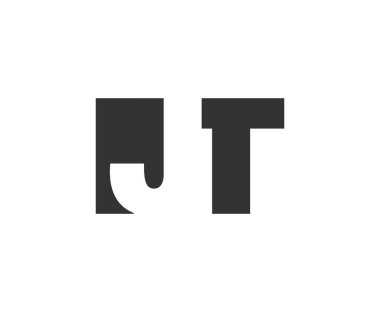 IJT logo tasarımı. Teknoloji girişimleri, danışmanlık ve şirket markaları için ilk harf I J T kalın yazı tipi. Yaratıcı şirket adı, manşet başlıkları tipografi kimliği, moda logoti tipi. Vektör illüstrasyonu.