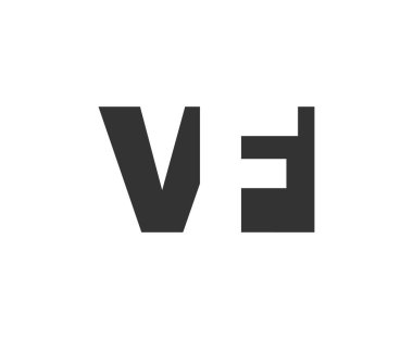 VFI logo tasarımı. Teknoloji girişimleri, danışmanlık, kurumsal markalaşma için ilk harf V F I kalın yazı tipi. Yaratıcı şirket adı, manşet başlıkları tipografi kimliği, moda logoti tipi. Vektör illüstrasyonu.