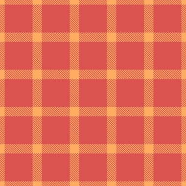 Bufalo ekose tekstil vektörü güçlü renk kontrastı ve fanila gömlekler, sonbahar markalaşması ve mevsimsel grafikler için rahat ızgara düzeni göstermektedir..