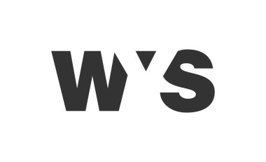 WYS logo tasarımı. İlk harf W Y 's kalın font tarzı teknoloji girişimleri, danışmanlık, kurumsal markalaşma. Yaratıcı şirket adı, manşet başlıkları tipografi kimliği, moda logoti tipi. Vektör illüstrasyonu.