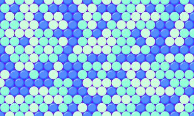 Soyut pastel mavi ve nane yeşili halka deseni. Özgeçmiş, web sitesi tasarımı, tekstil baskıları ve canlı markalaşma projeleri için mükemmel..