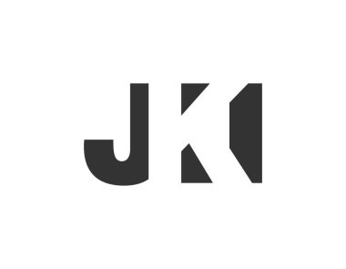 JKI logo tasarımı. Teknoloji girişimleri, danışmanlık, kurumsal markalaşma için ilk harf J K I kalın yazı tipi. Yaratıcı şirket adı, manşet başlıkları tipografi kimliği, moda logoti tipi. Vektör illüstrasyonu.