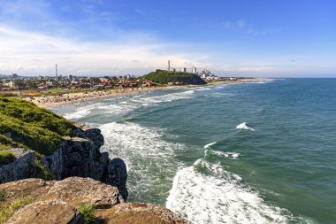 Hill View Beach Cal ve deniz feneri