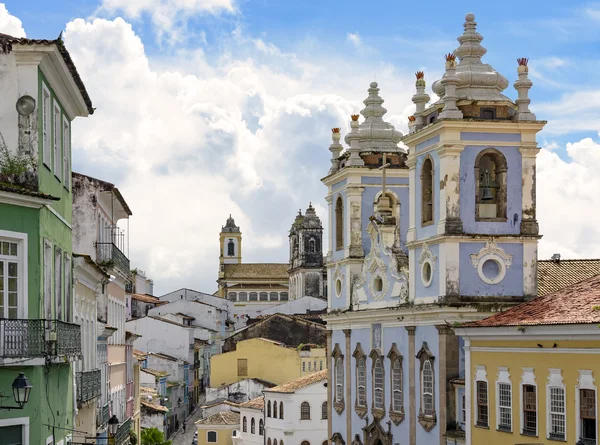 Fachadas del Pelorinho — Foto de Stock