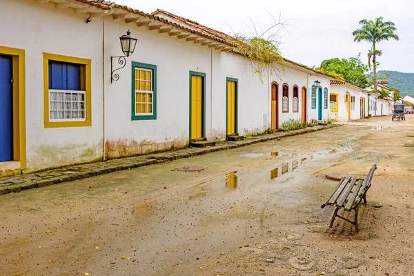 Calle Arena Casas Antiguas Estilo Colonial Las Calles Antigua Histórica — Foto de Stock