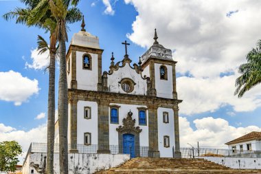 Old church of Saint Joseph, in Baroque style, was built in 1734 in the historic city of Congonhas, Minas Gerais.