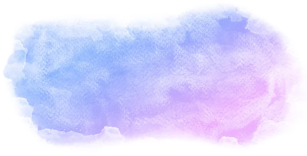 Aquarela abstrata sobre fundo branco. — Fotografia de Stock