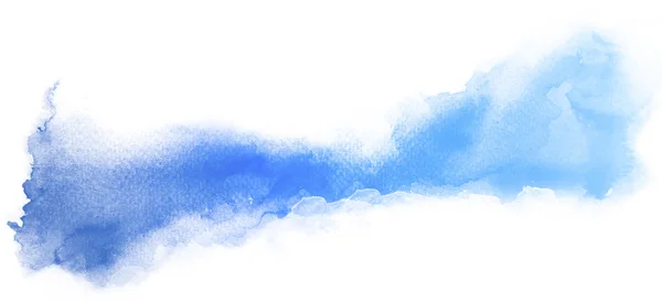 Abstraktes Aquarell auf weißem Hintergrund. — Stockfoto
