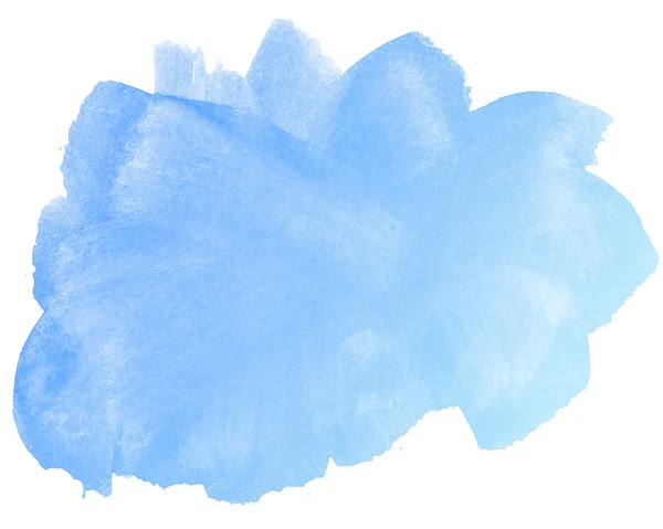Abstract blauw aquarel achtergrond. — Stockfoto