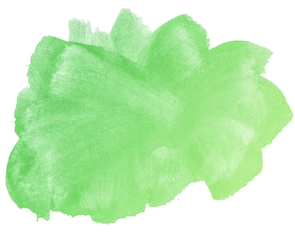 Abstrato verde aquarela fundo. — Fotografia de Stock