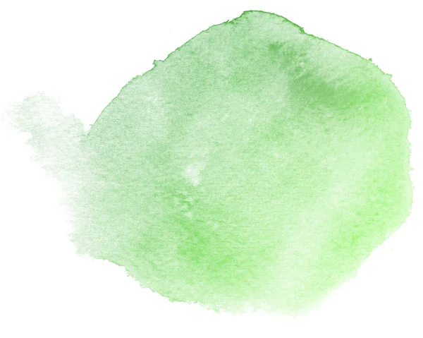 Abstrato verde aquarela fundo. — Fotografia de Stock