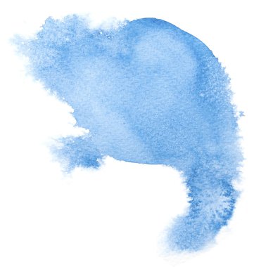 soyut mavi suluboya arkaplan.