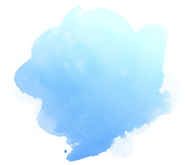 Abstract blue watercolor background. — Stock Photo, Image