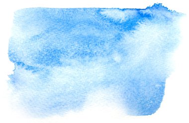 soyut mavi suluboya arkaplan.