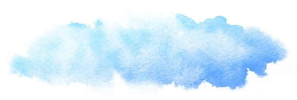 Abstract blue watercolor background. — Stock Photo, Image