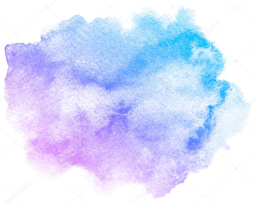 Abstract blue watercolor background. Stock Photo by ©Nottomanv1 119836210