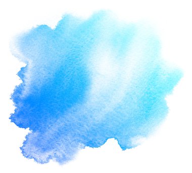 soyut mavi suluboya arkaplan.