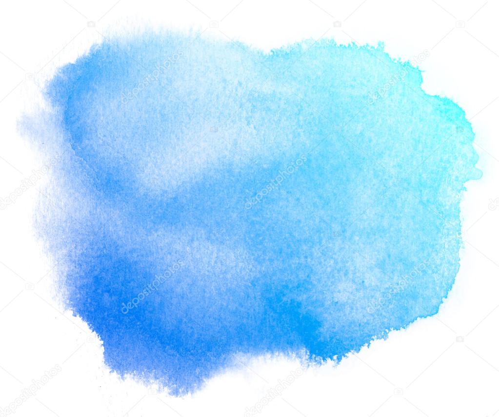 Abstract blue watercolor background. Stock Photo by ©Nottomanv1 120067360