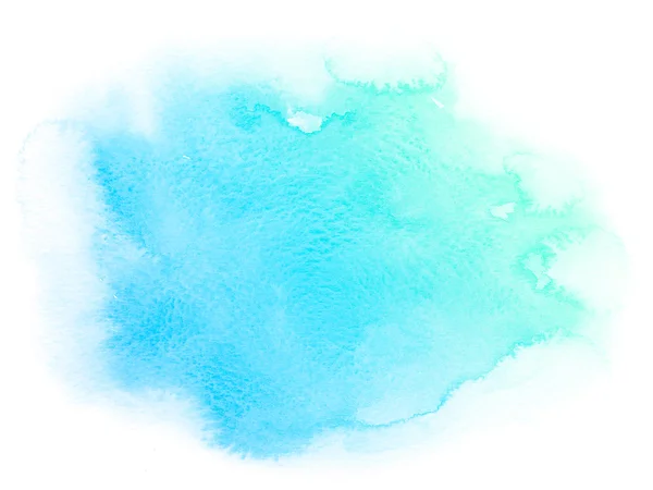 Abstract blue watercolor background. — Stock Photo, Image