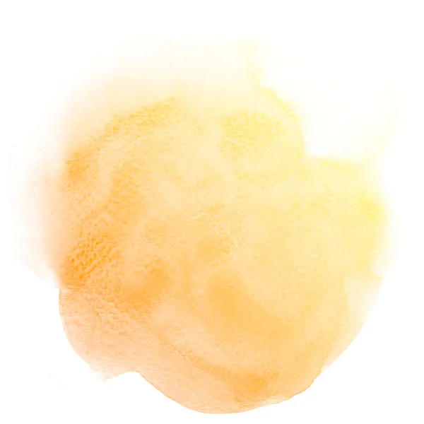 Abstract yellow watercolor background. — Stock Photo, Image